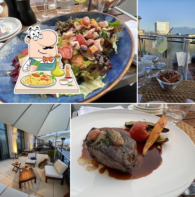 Cibo al La Terrasse de la Paix
