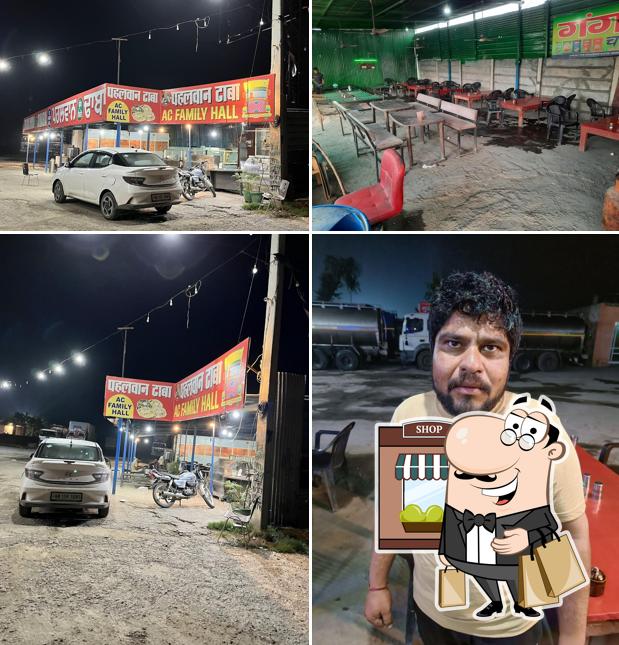 The exterior of Pahalwan dhaba