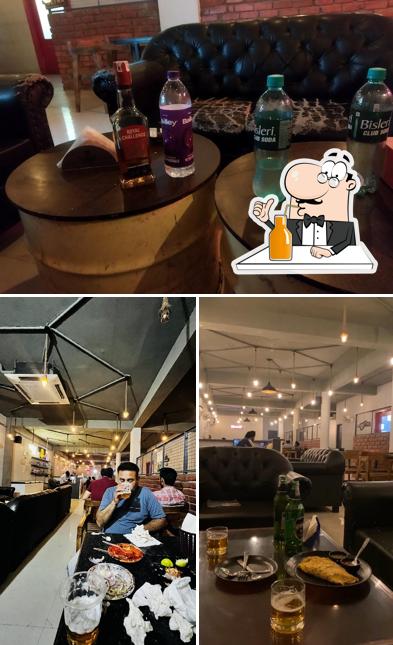 Enjoy a drink at Panj Taara junction
