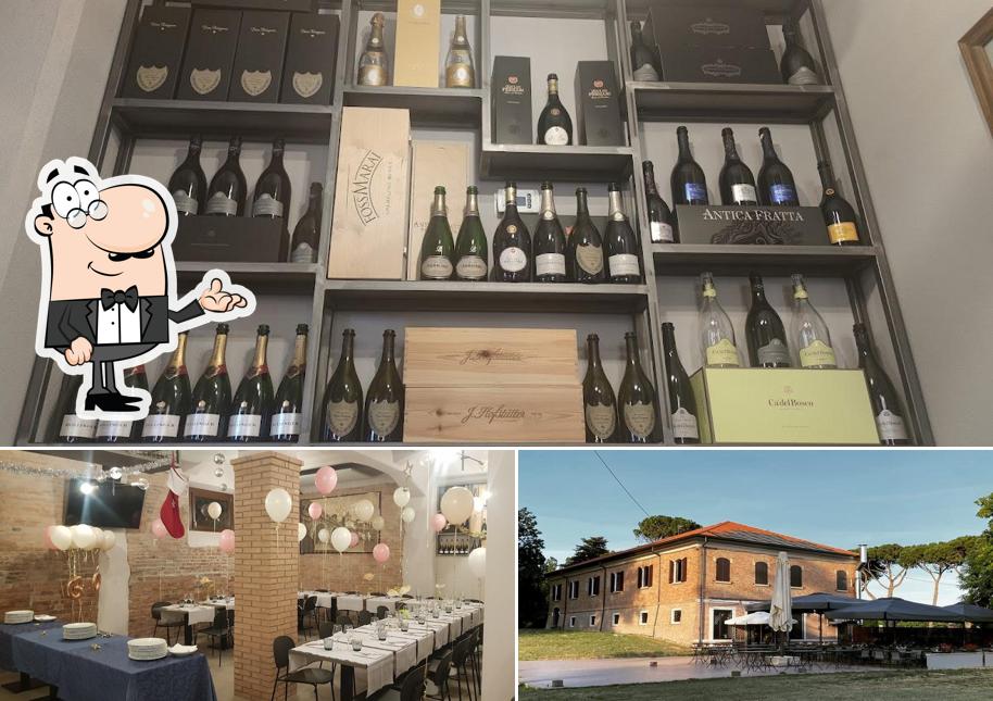 Tra le varie cose da Ristorante di pesce La Fortezza Rimini si possono trovare la interni e esterno
