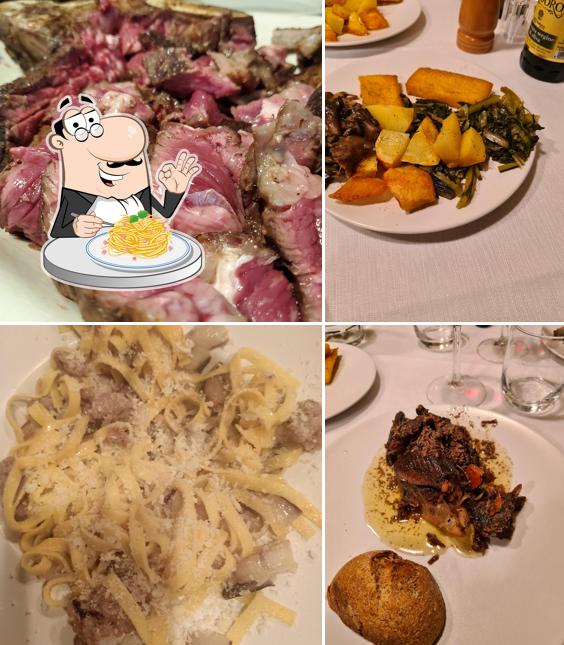 Spaghetti alla carbonara al Trattoria Giordani