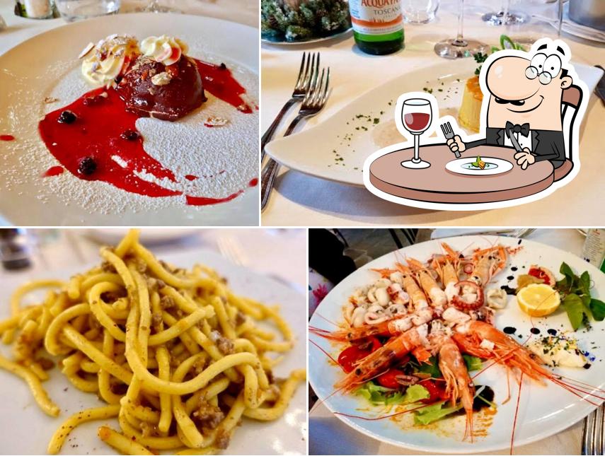 Platti al Ristorante Antica Trattoria Taparo