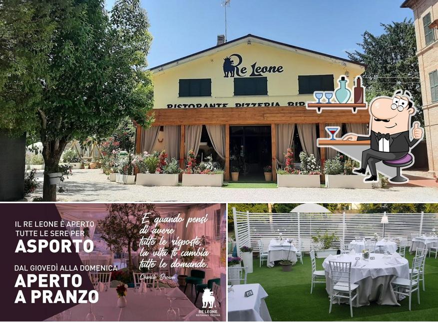 La interni e esterno del ristorante