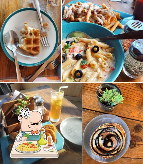 Food at Chirping Tales Cafe