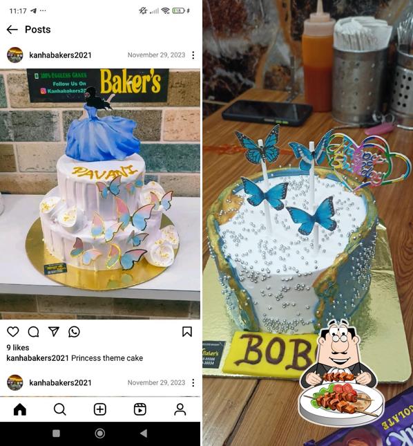 Food at Kanha Bakers