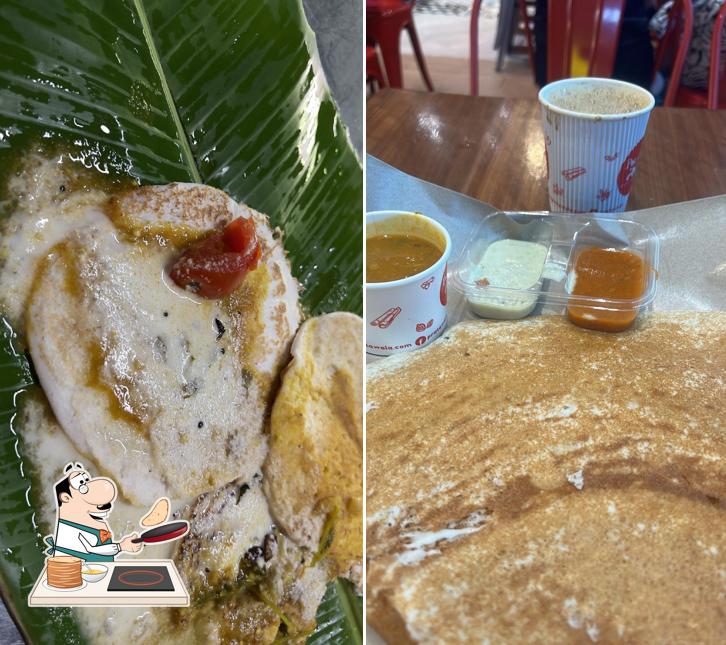 Pancakes at Hotel Prabha Non-Veg and Veg
