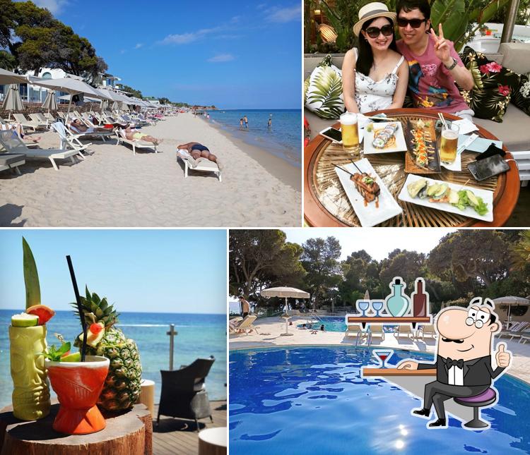 Siediti a un tavolo di Mahiki Forte Village