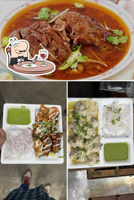 Food at Shalimar Restaurant