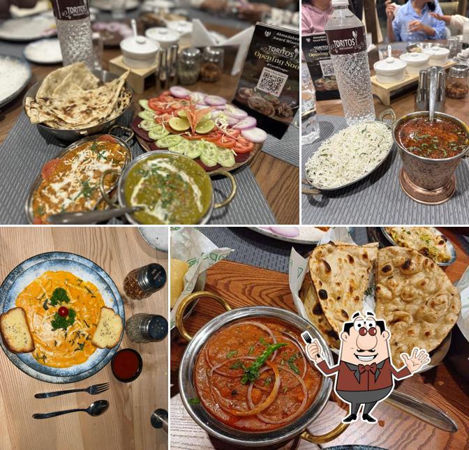 Meals at TORITOS Restaurant