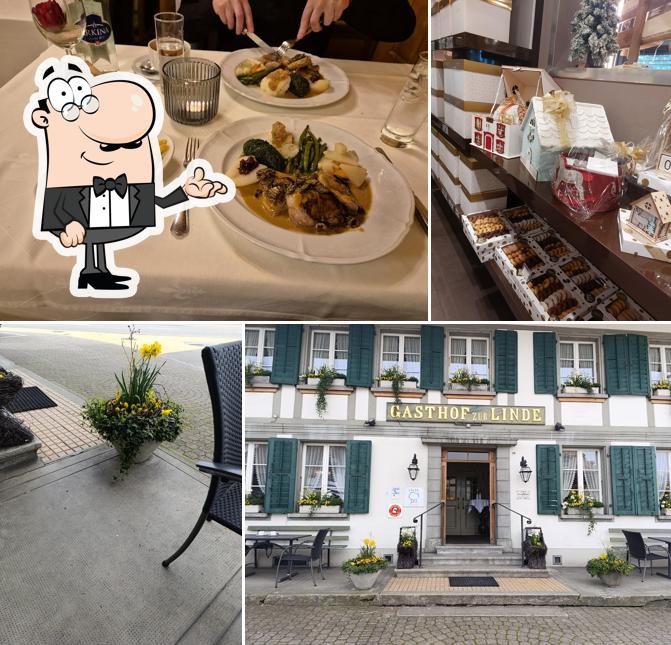 Gli interni di Landgasthof zur Linde