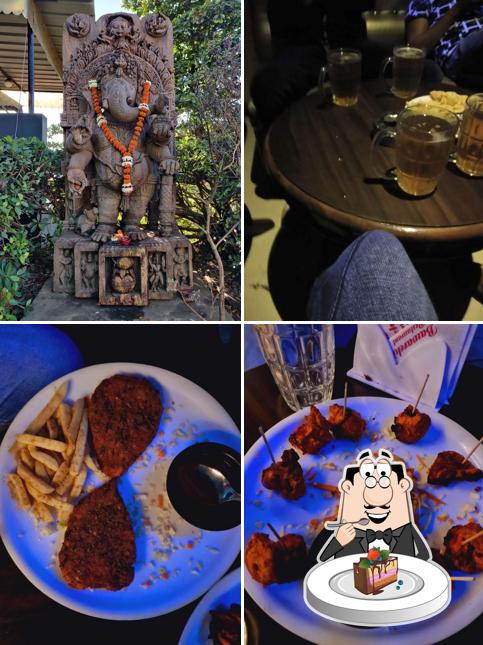 Chocolate cake at Black Mamba