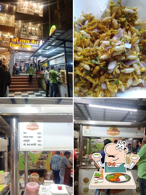 Meals at Food Zone Fast Food & Nath bhel Center