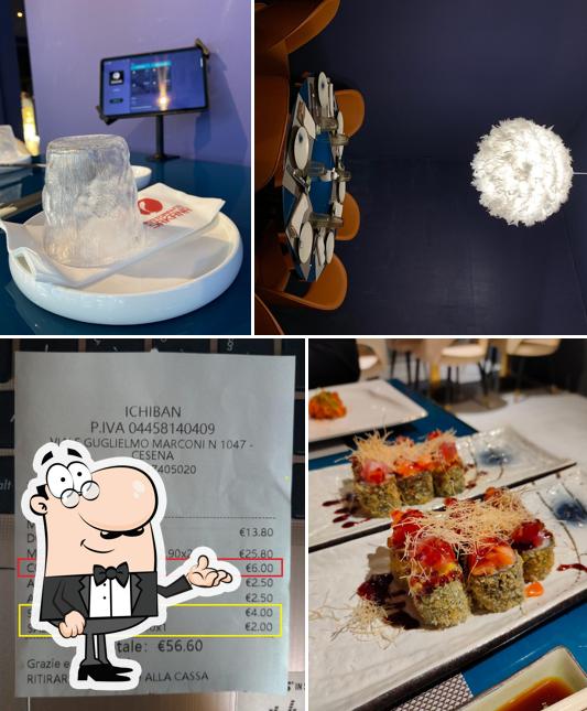 Gli interni di Sakana Sushi Cesena