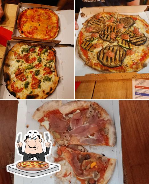 Ordina tra le molte varianti di pizza
