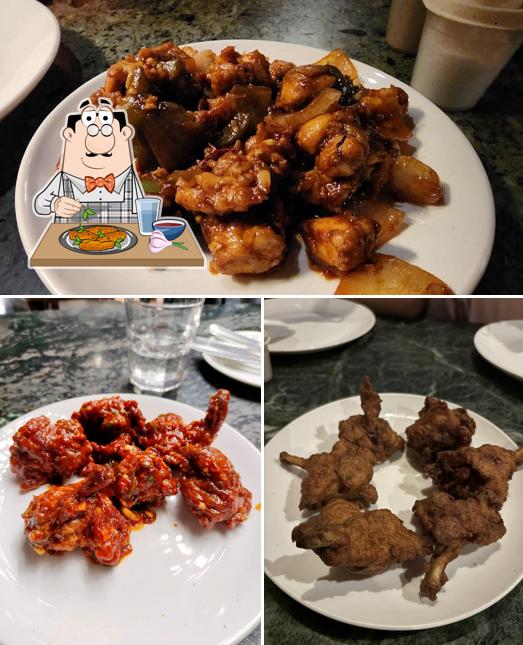 Chicken wings at Dollops