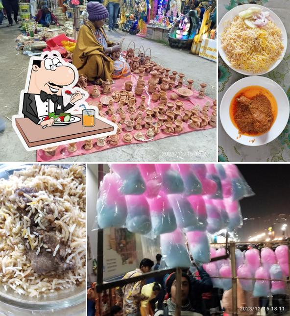 Meals at Haji Shahi Biryani Shop