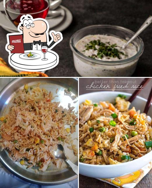 Take a look at the picture showing food and beverage at Hotel Vishal