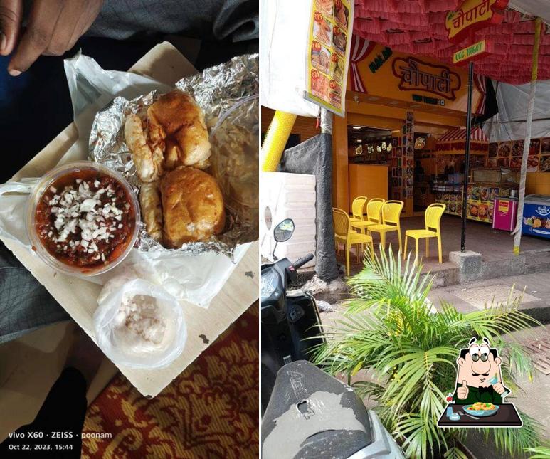 Food at Malad Chowpatty