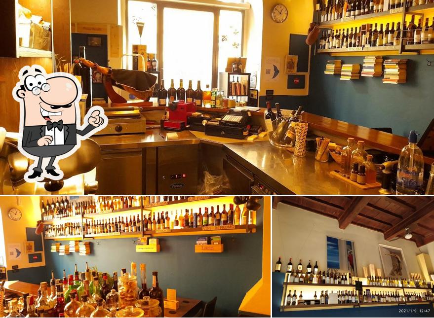 Gli interni di Bar Nici
