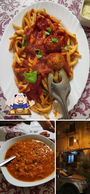 Platti al Cantina Storica Marinelli