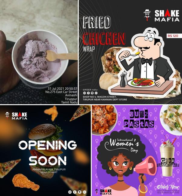 Food at Shake Mafia
