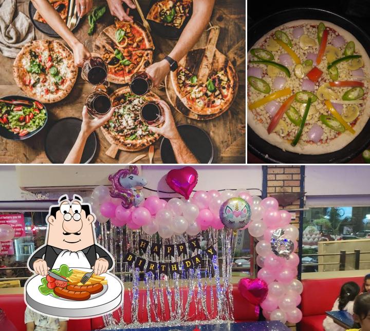 Food at The Pizzaland