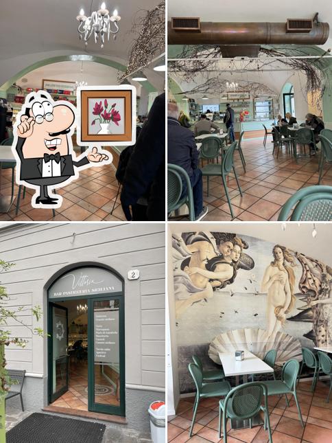 Gli interni di Bar Vittoria Gelateria Pasticceria