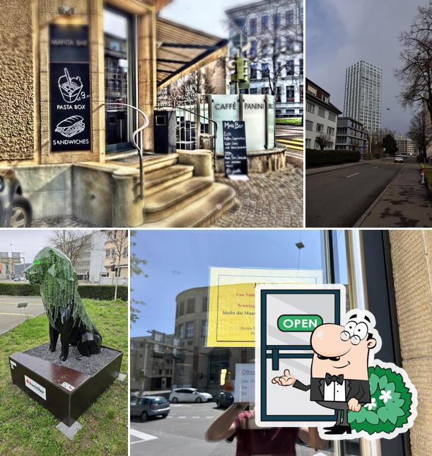 Gli esterni di Manta Bar