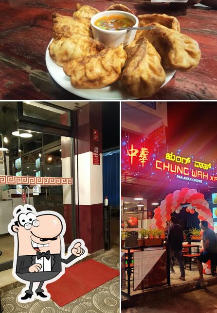 Check out the photo showing exterior and food at CHUNG WAH XP