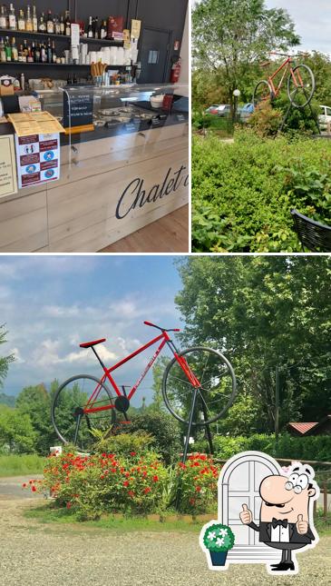 Gli esterni di Chalet Del Lago - Gelateria Caffetteria