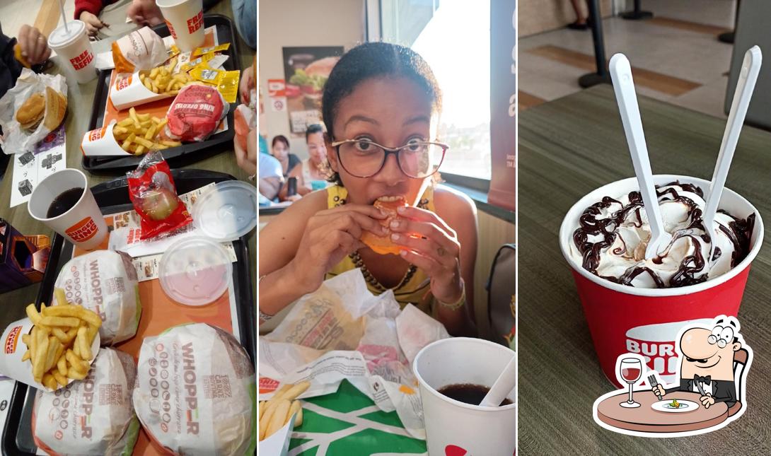 Comida em Burger King Drive Thru