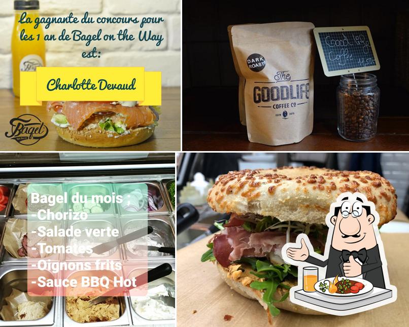 Cibo al Bagel on the way