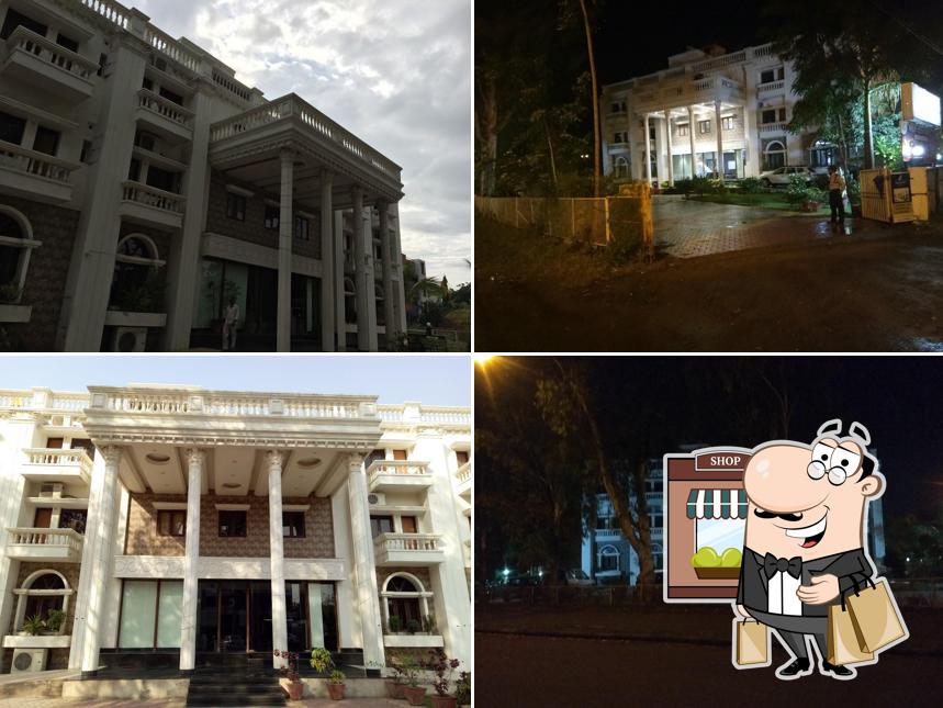 Check out the exterior of Hotel Kailas Residency Managed by Knight hotels and restaurants