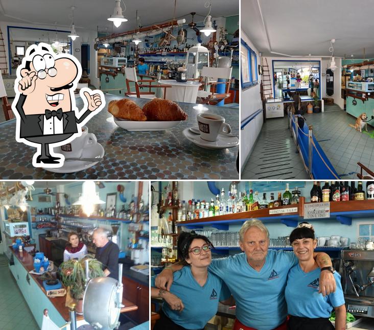 Dai un'occhiata agli interni di Gracinna Bar