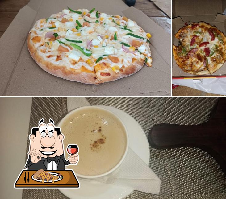 Pick pizza at The Pizza House