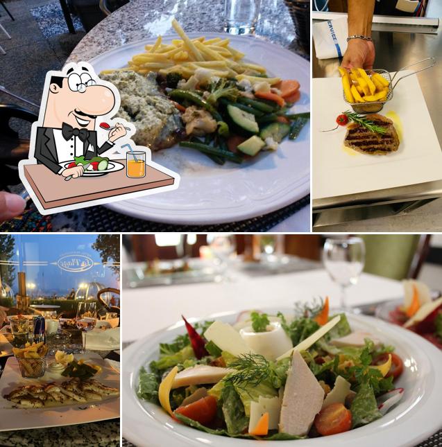 Cibo al Hôtel Restaurant de La Plage