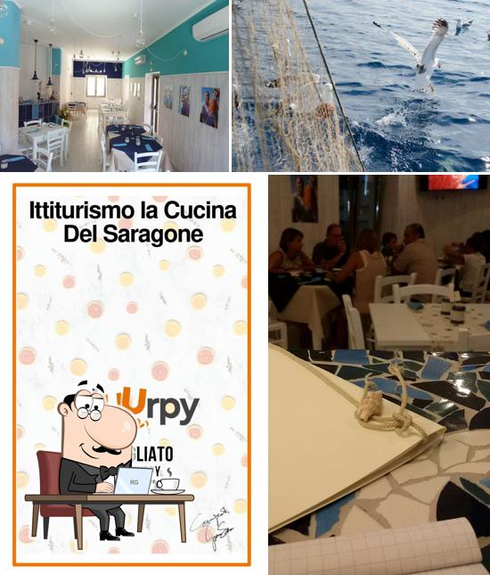 Dai un'occhiata agli interni di Ittiturismo La cucina del Saragone
