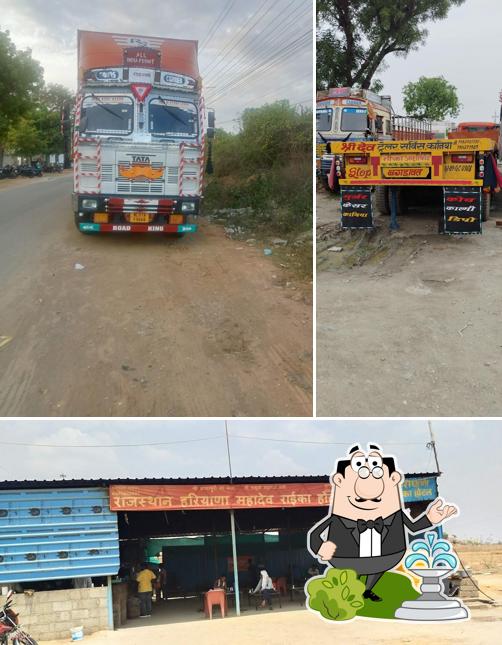 Enjoy the view outside Rajasthan Haryana Mahadev Raika Hotel Kodur(LUMBARAM DEWASI)