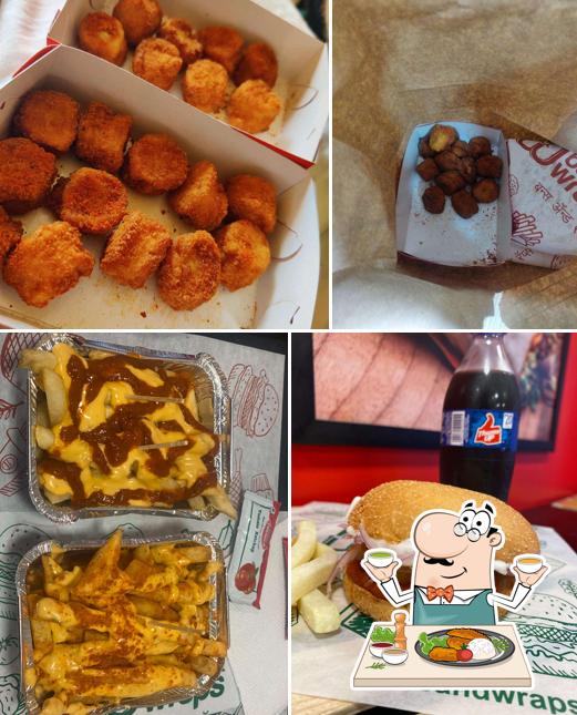 Food at BUNS & WRAPS