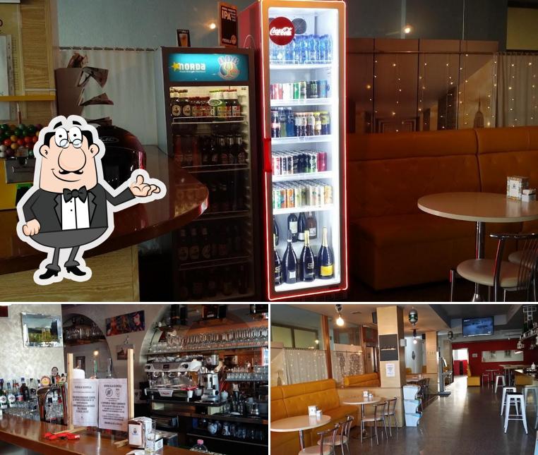 Gli interni di Bar 30