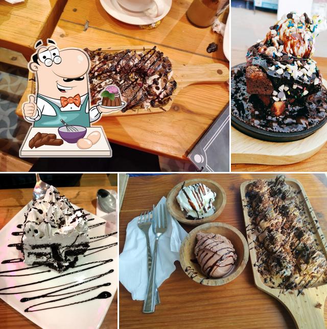 Order one of the sweet dishes