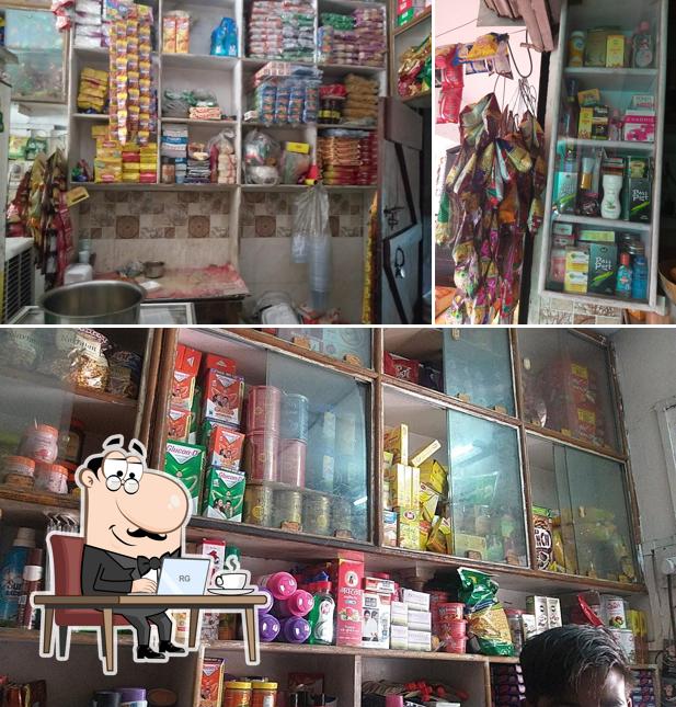 The interior of Gupta Hotel & Bakery