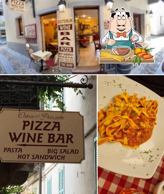 Spaghetti alla bolognese al Osteria della Piazzetta