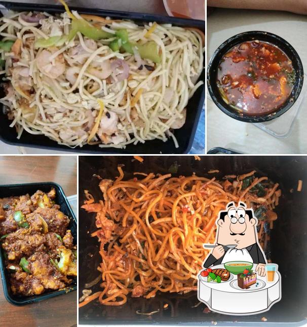 Hot and sour soup at Szechuan Dragon