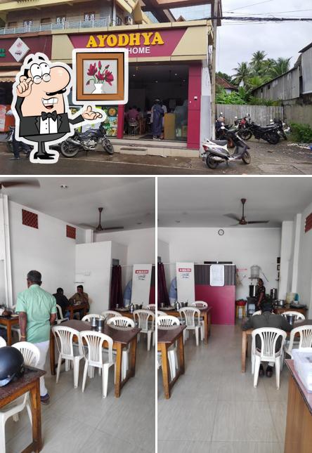 This is the image depicting interior and exterior at Ayodhya Seafood Lunch Home
