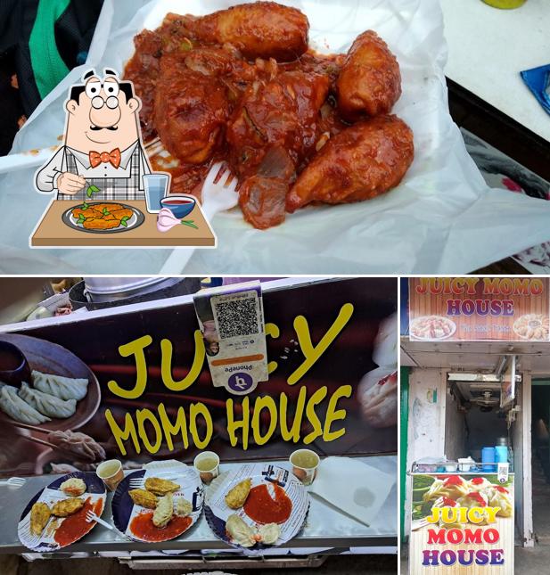 Chicken wings at Juicy Momo House