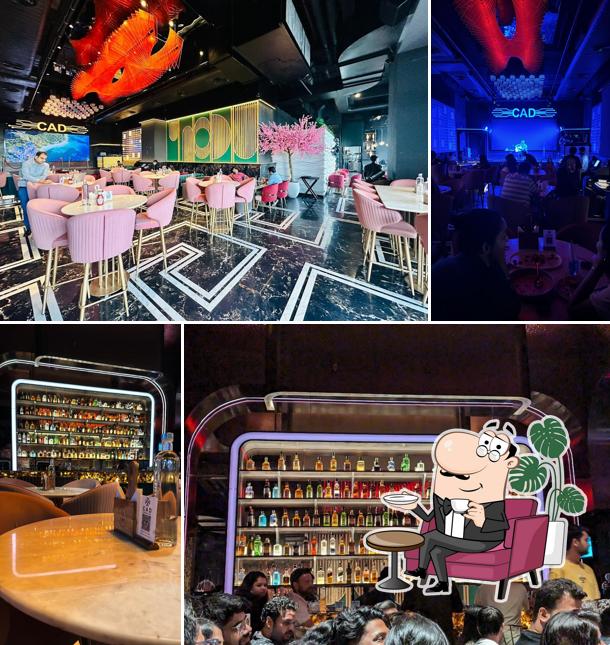 Check out how CAD TECH BAR,CRAFT KITCHEN & BREWERY, NOIDA looks inside