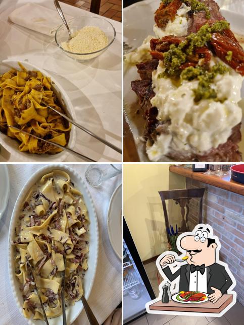 Cibo al Osteria la Staffa