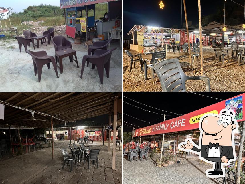 The interior of Vihat Tea Stall & Fast Food