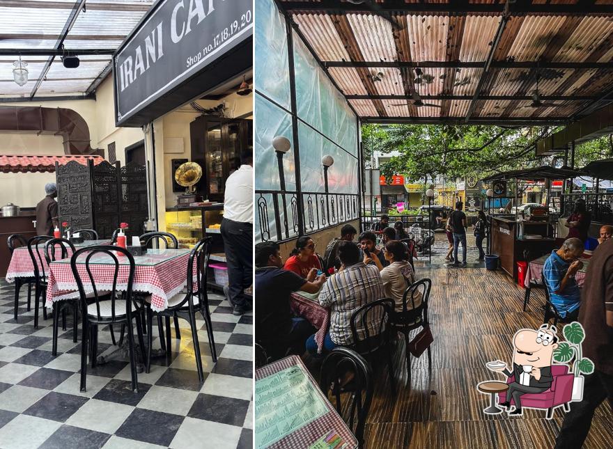 Take a seat at one of the tables at Irani Canteen - By Thanawala (Thakur Village)